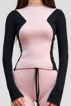 rhodonite merino wool long sleeve shirt