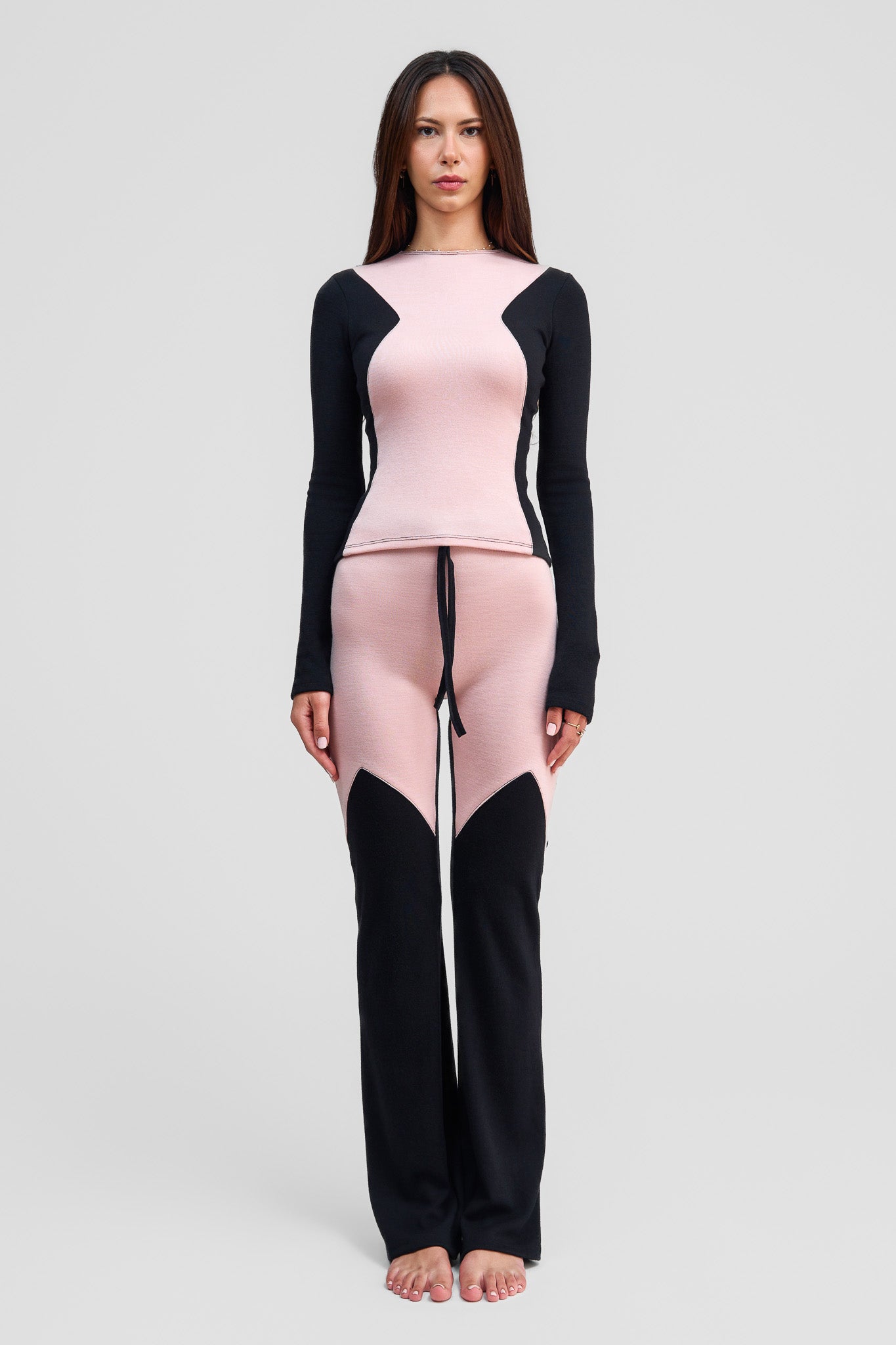 rhodonite merino wool pants