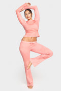 pink madder organic cotton pants