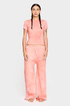 pink madder organic cotton loose pants