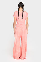 pink madder organic cotton loose pants