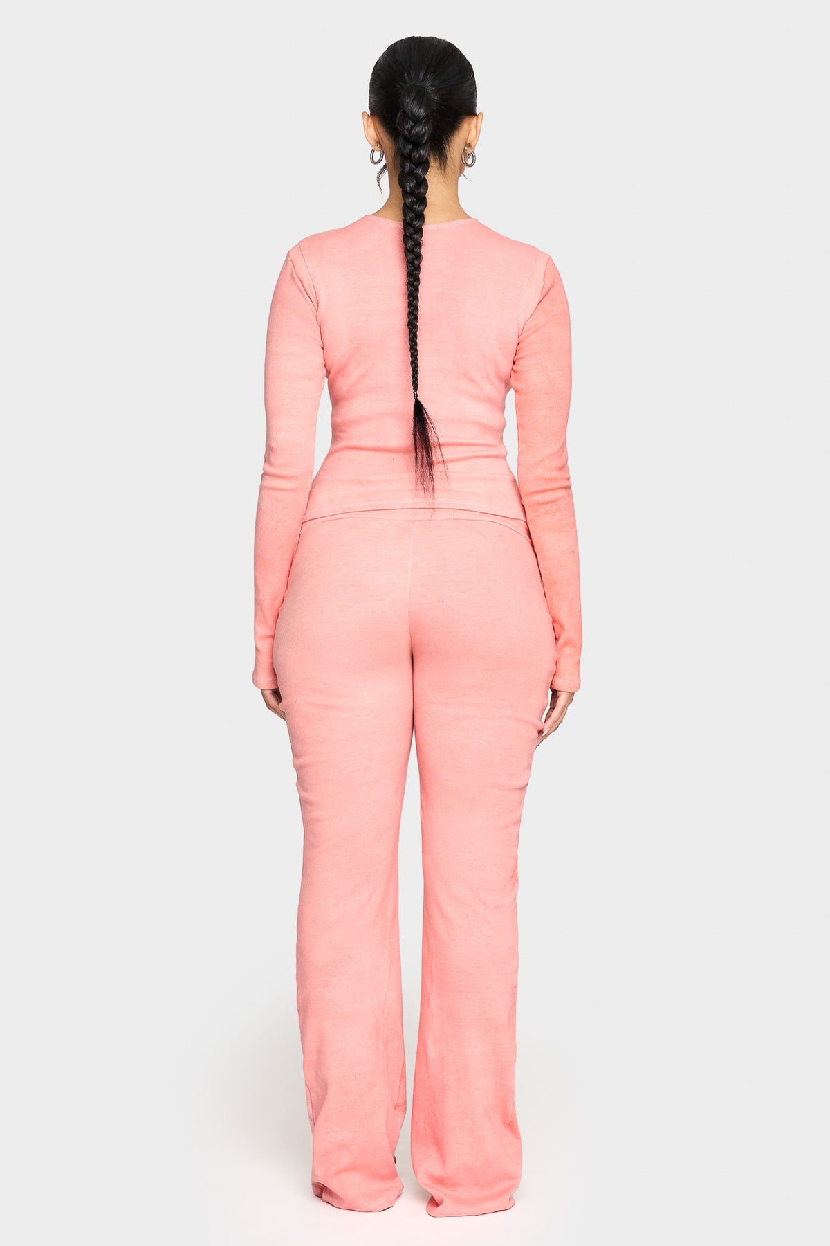 pink madder organic cotton pants