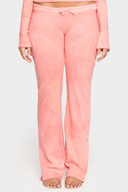 pink madder organic cotton pants