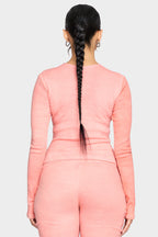pink madder organic cotton long sleeve shirt