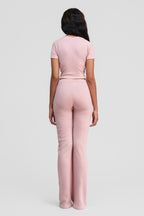thulite pink merino wool pants