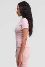 thulite pink merino wool shirt