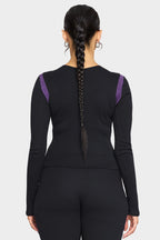 raven organic cotton long sleeve shirt