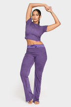 amethyst organic cotton pants