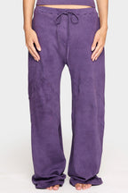 amethyst organic cotton loose pants