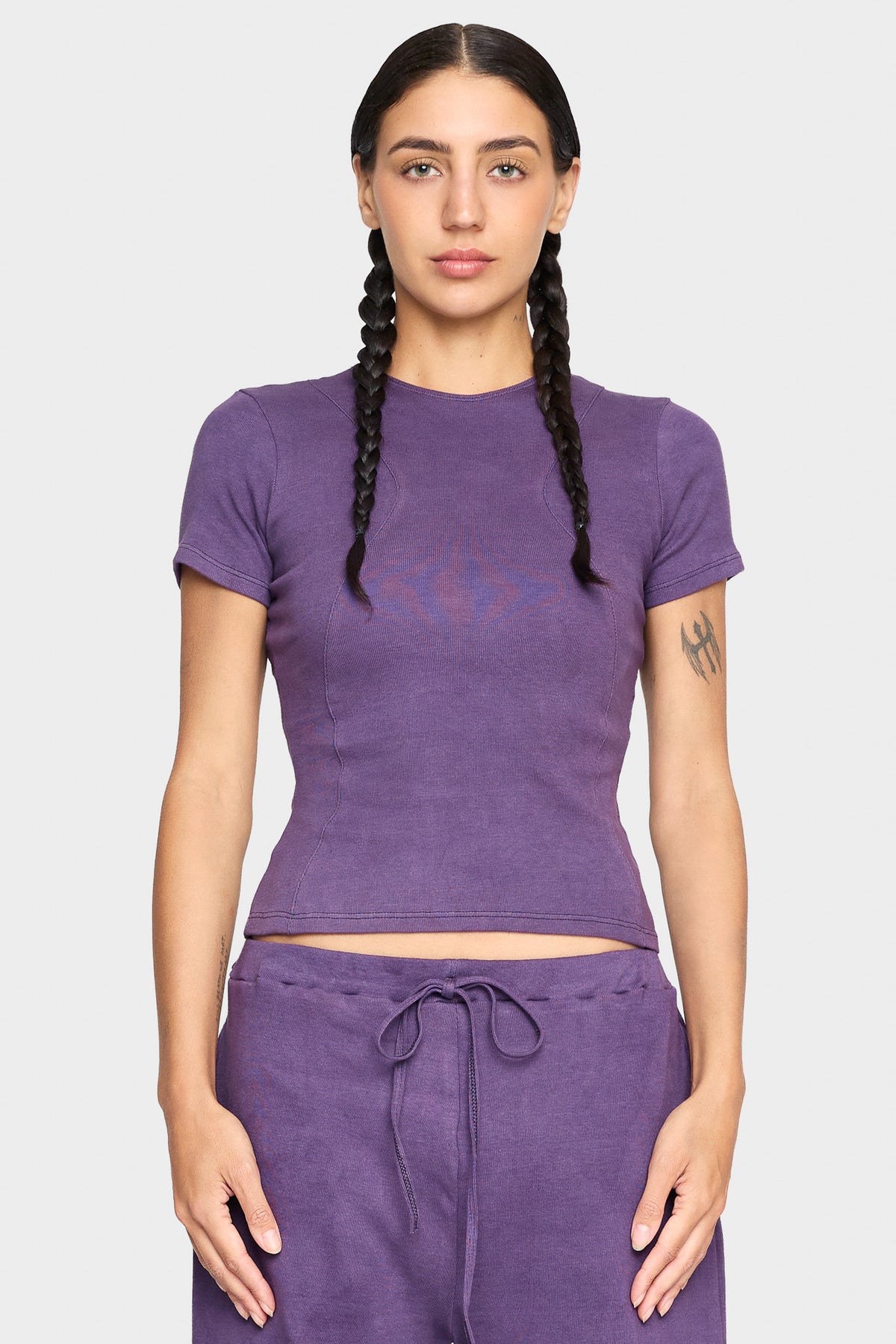 amethyst organic cotton shirt