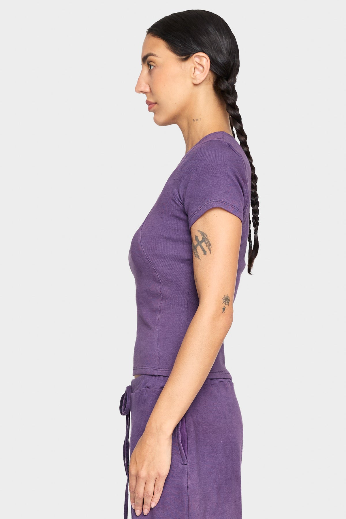 amethyst organic cotton shirt