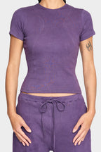 amethyst organic cotton shirt
