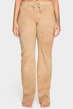 tannin brown organic cotton pants