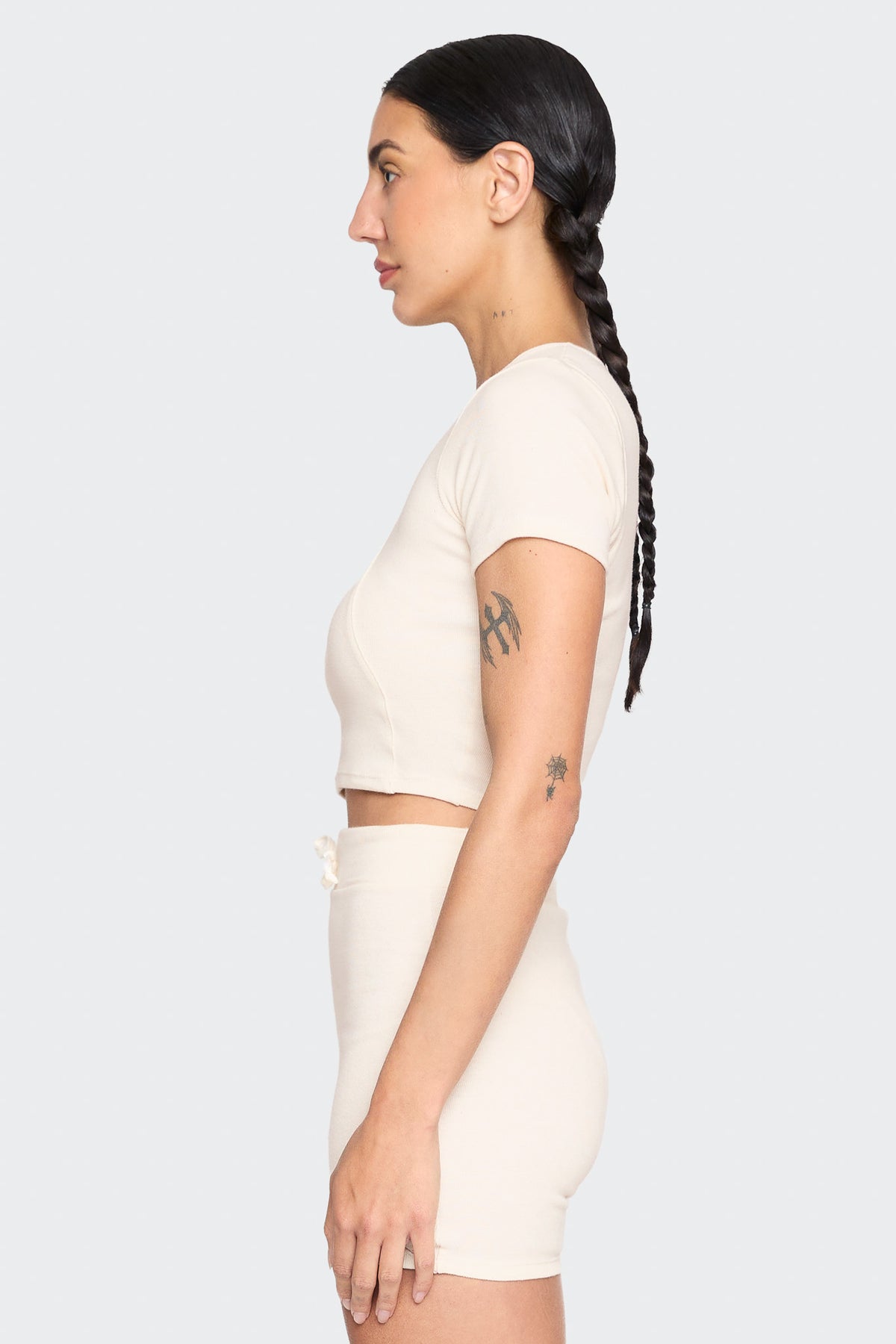 undyed organic cotton shirt