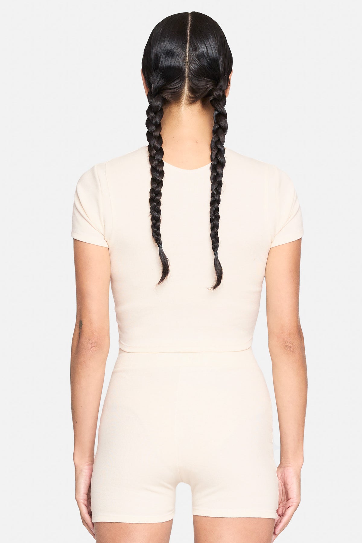 undyed organic cotton shirt
