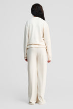 undyed organic cotton loose pants