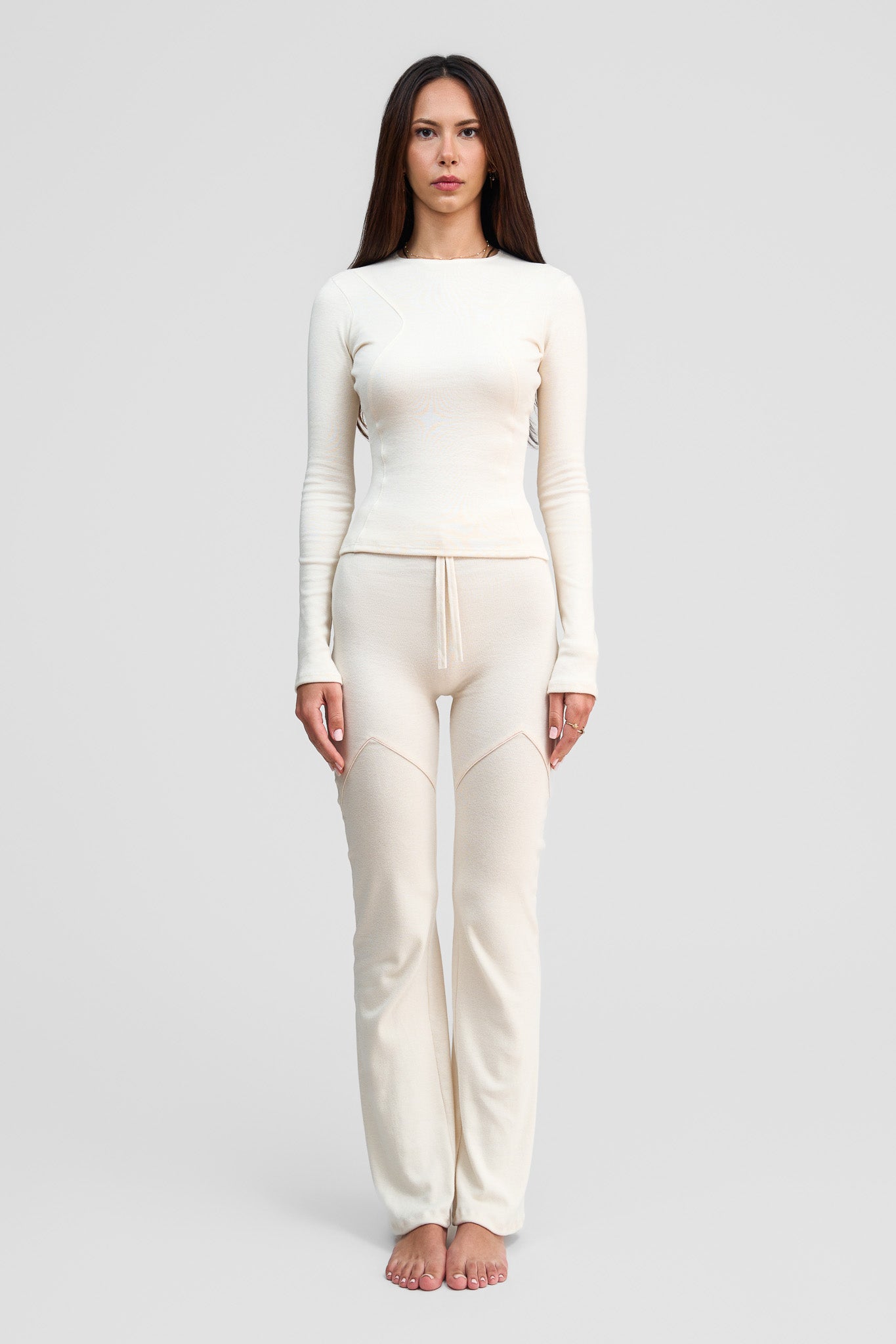 undyed organic cotton pants
