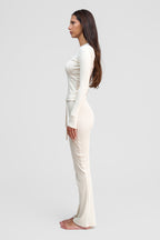 undyed organic cotton pants
