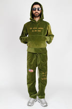 divine da vinci mohair wool velvet outfit