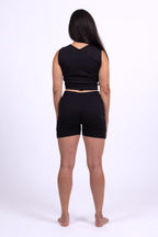 black obsidian organic cotton tank top
