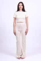undyed organic cotton shirt