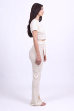 undyed organic cotton shirt