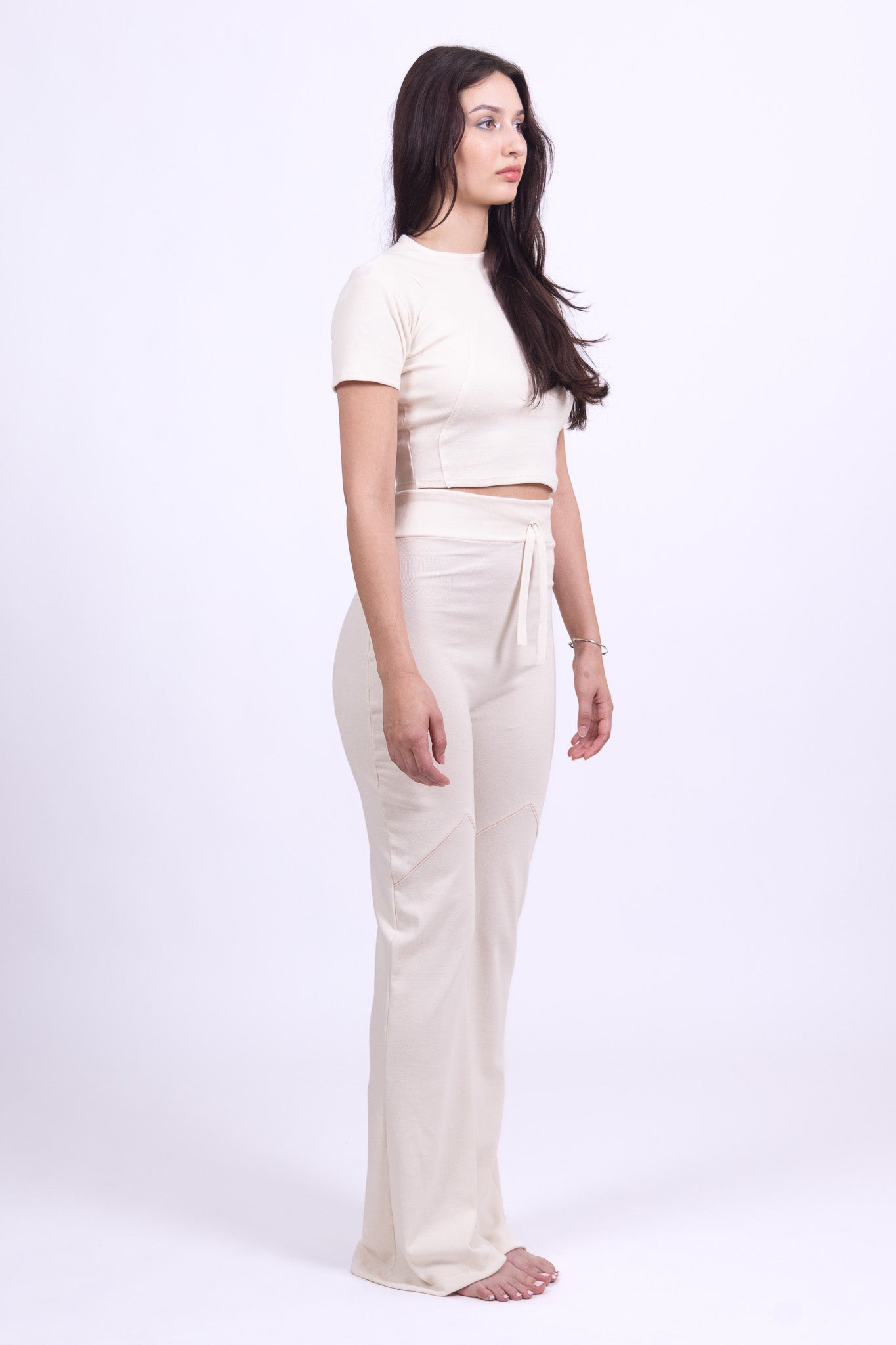 undyed organic cotton shirt